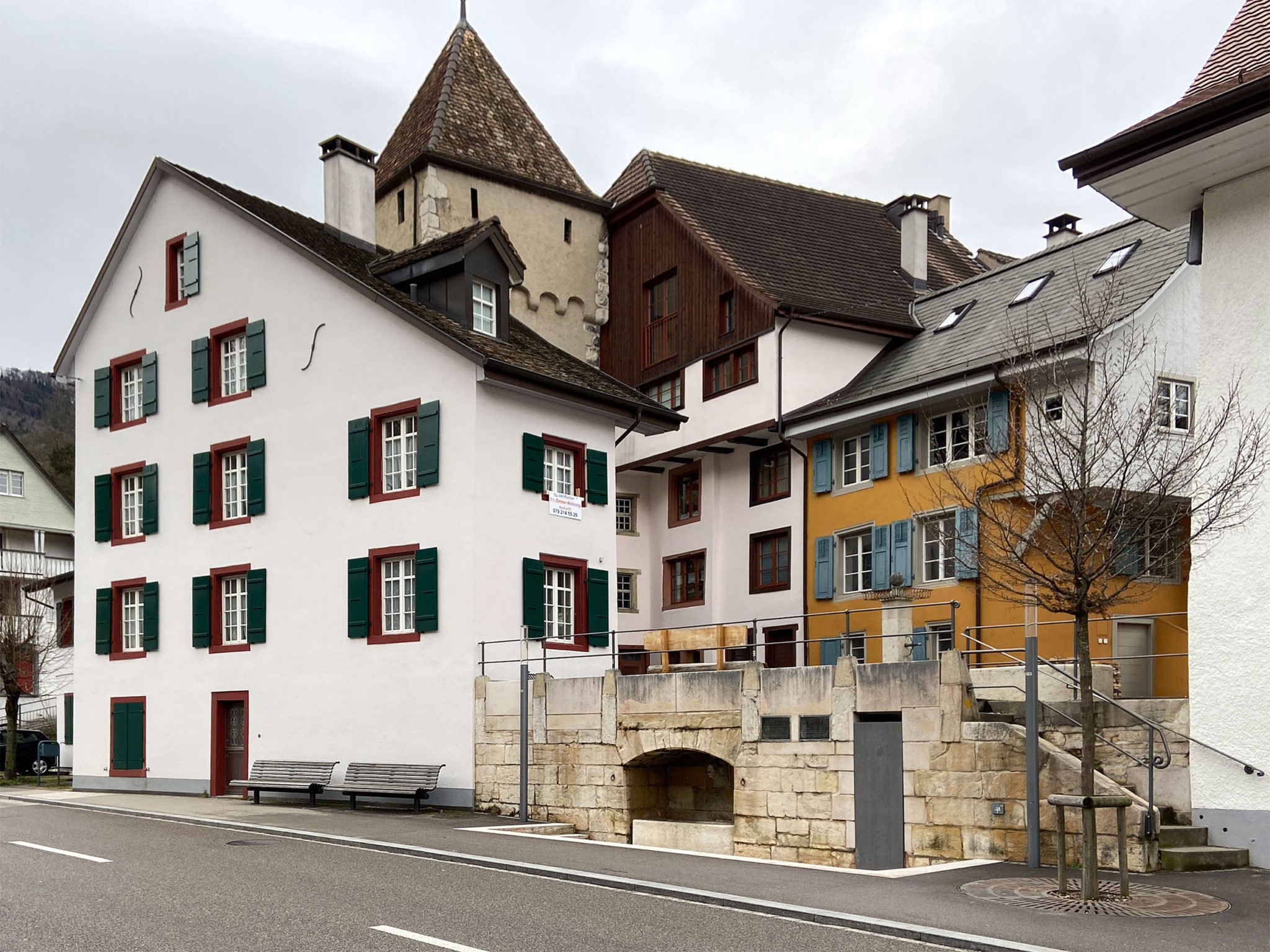 Ortsdurchfahrt Waldenburg © Simon Heiniger / Architektur Basel