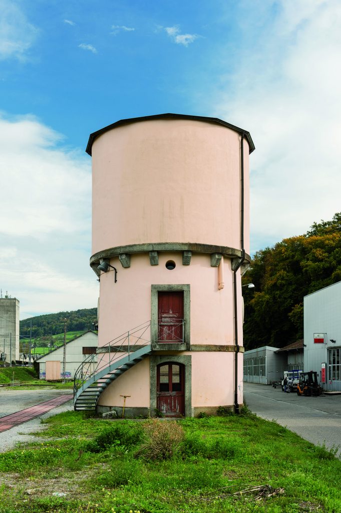 Bahnarchitektur: Wasserturm in Sissach (Baujahr 1899) © Andreas Zimmermann