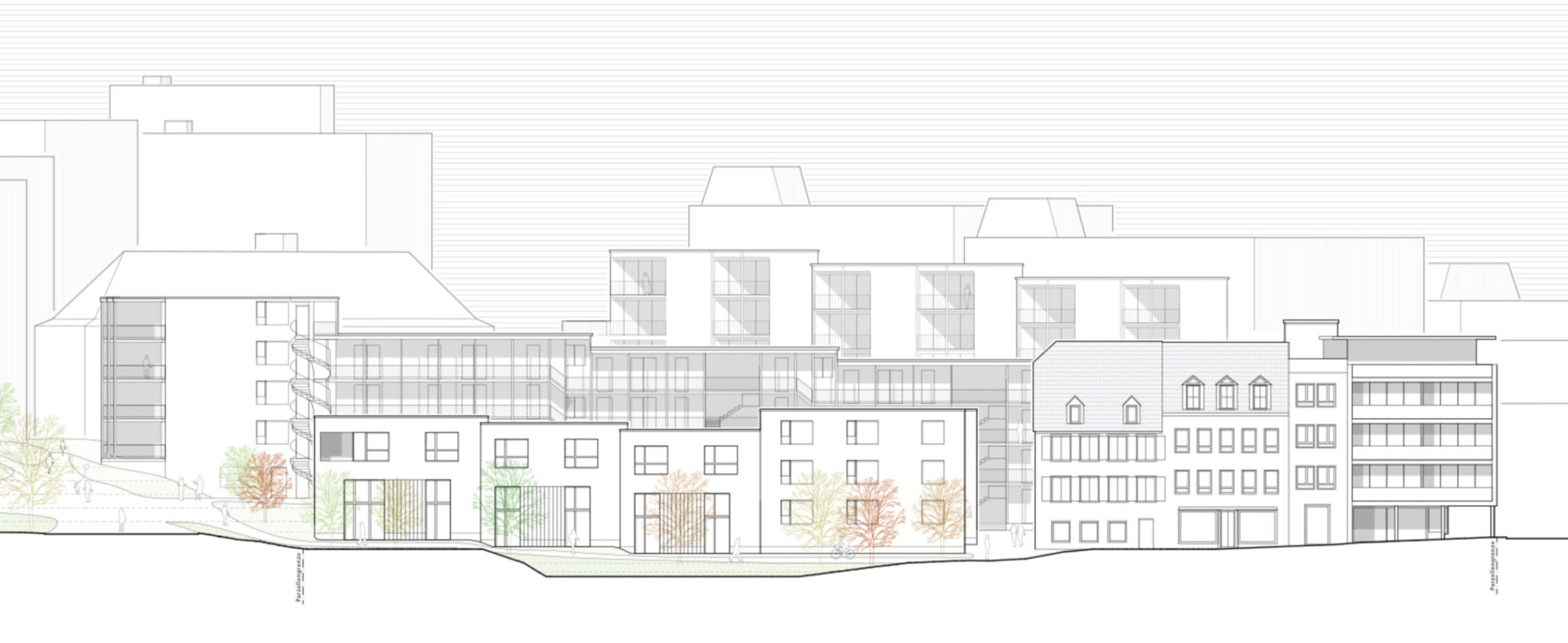 Sicht von der Altstadt her, Quelle: Salathé Architekten