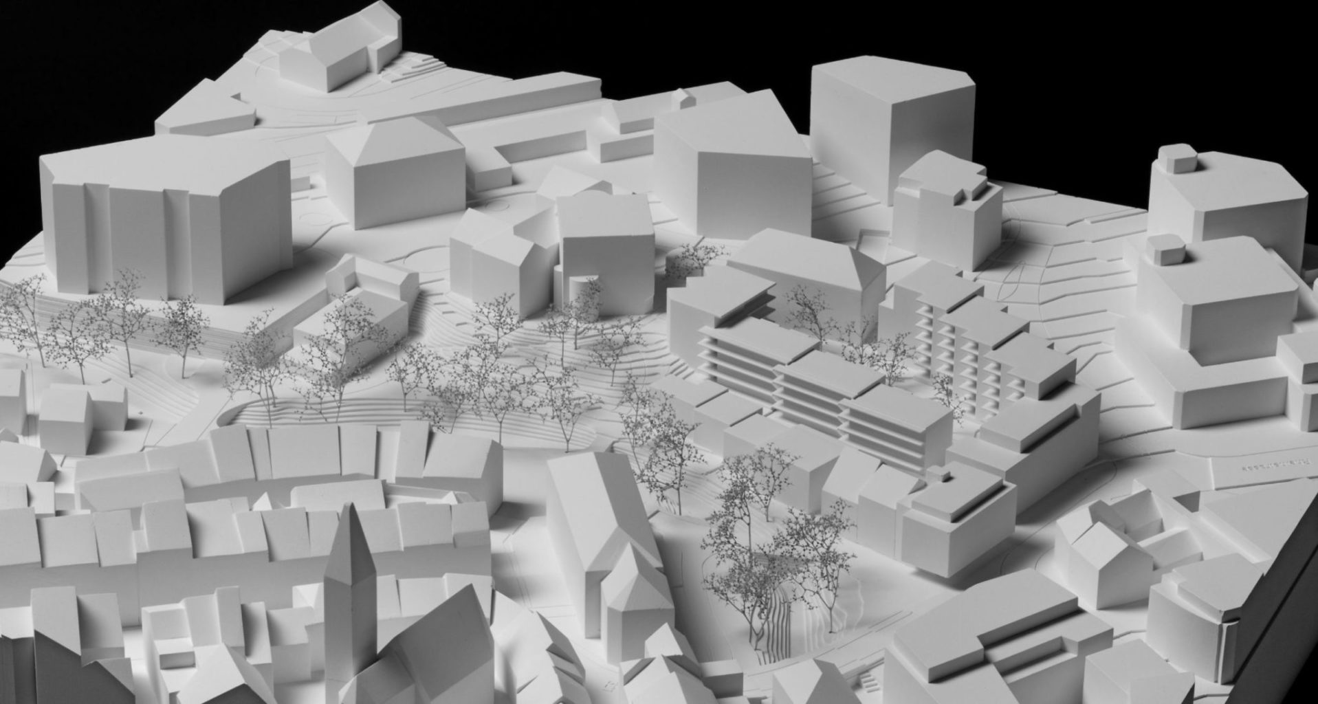 «Anna Blume» im Modell, Quelle: Jurybericht «Lüdin-Areal»