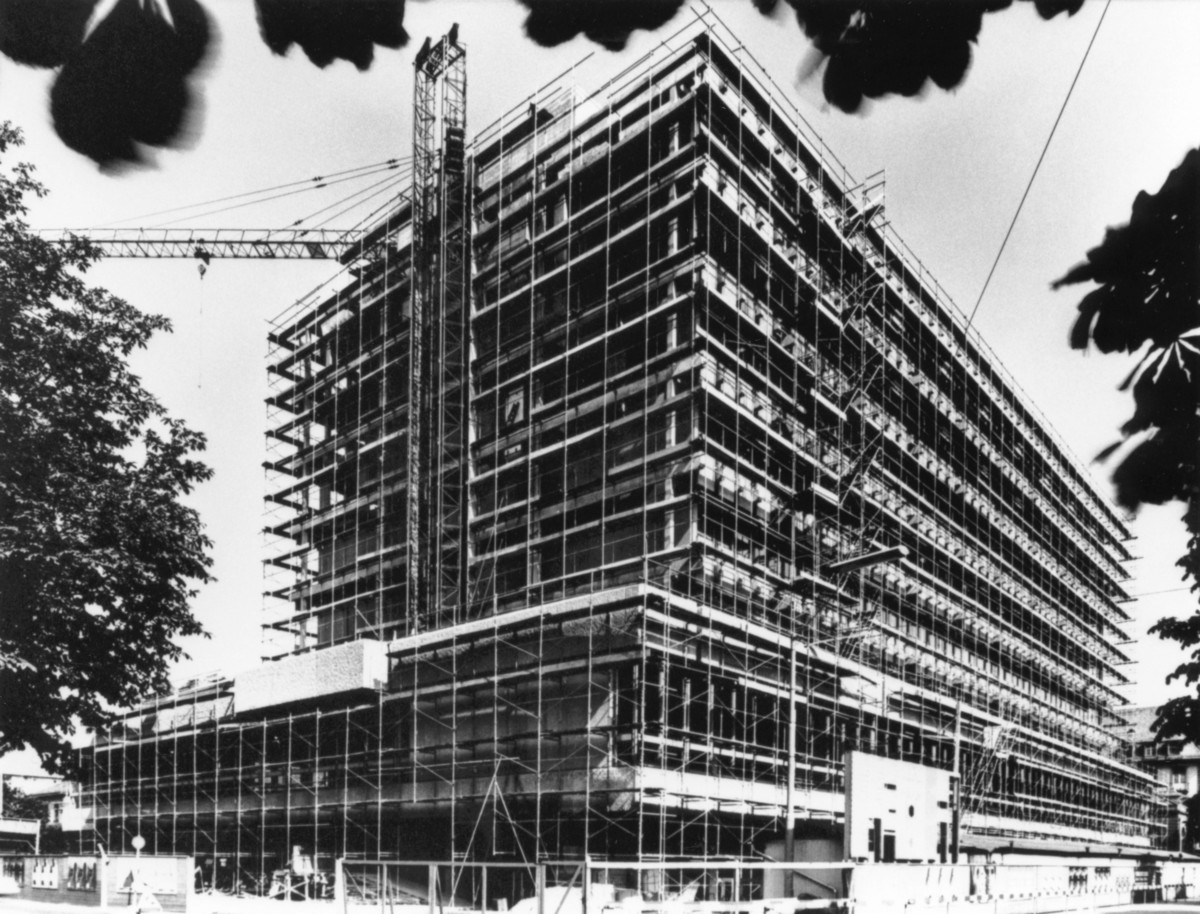 Baustelle Biozentrum Universität Basel © Burckhardt+Partner