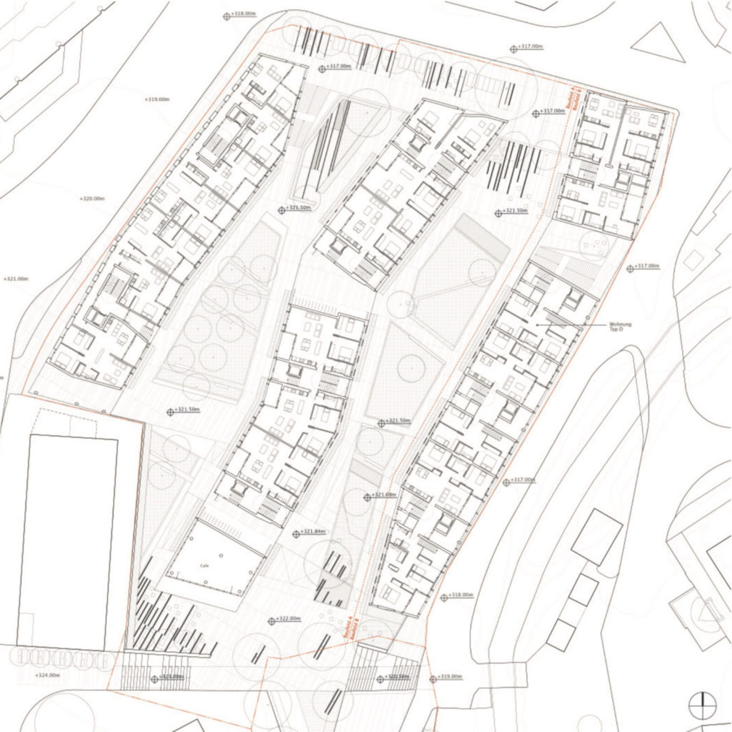 Grundriss Erdgeschoss, Quelle: Jurybericht «Lüdin-Areal»