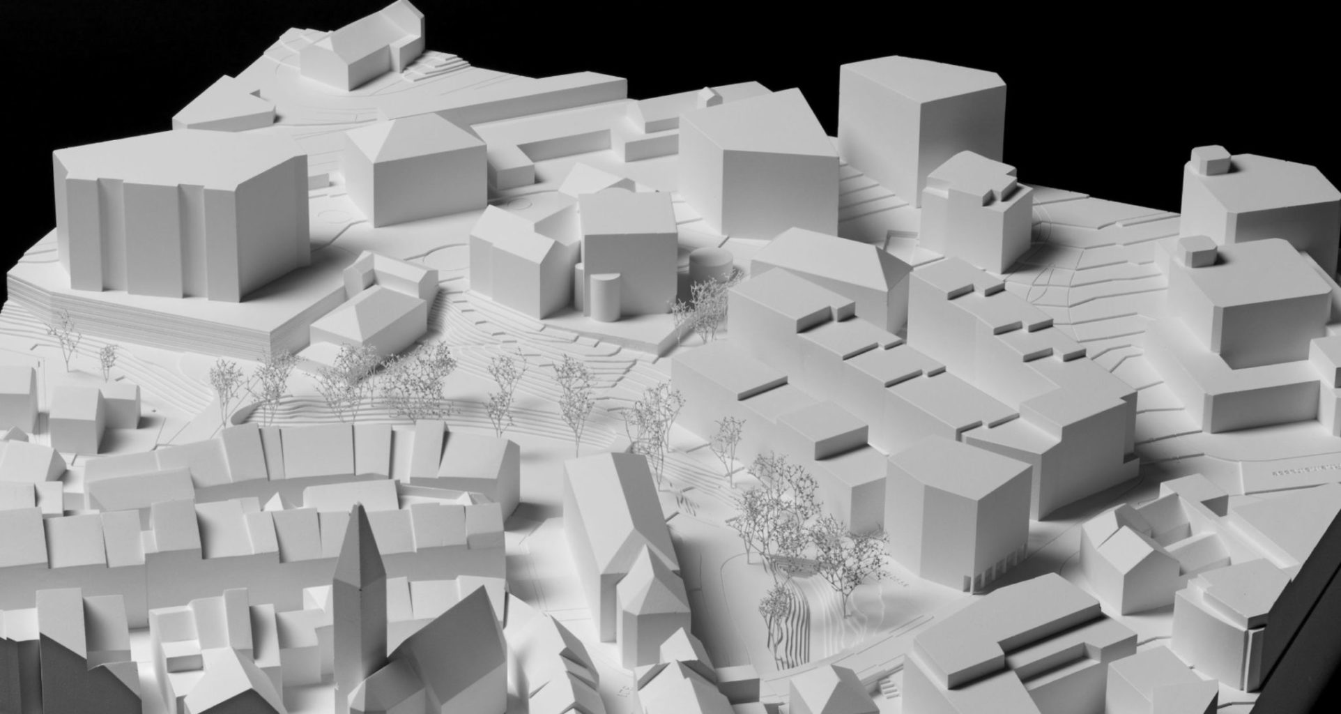 «Lüdin Gasse» im Modell, Quelle: Jurybericht «Lüdin-Areal»