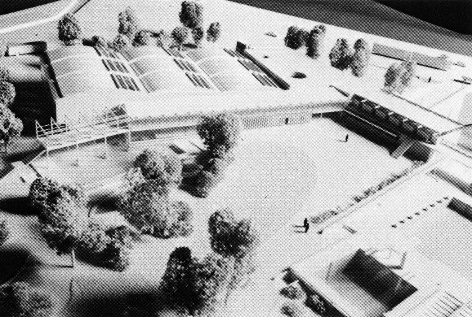 Westfeld im Modell © Enzmann Fischer Partner