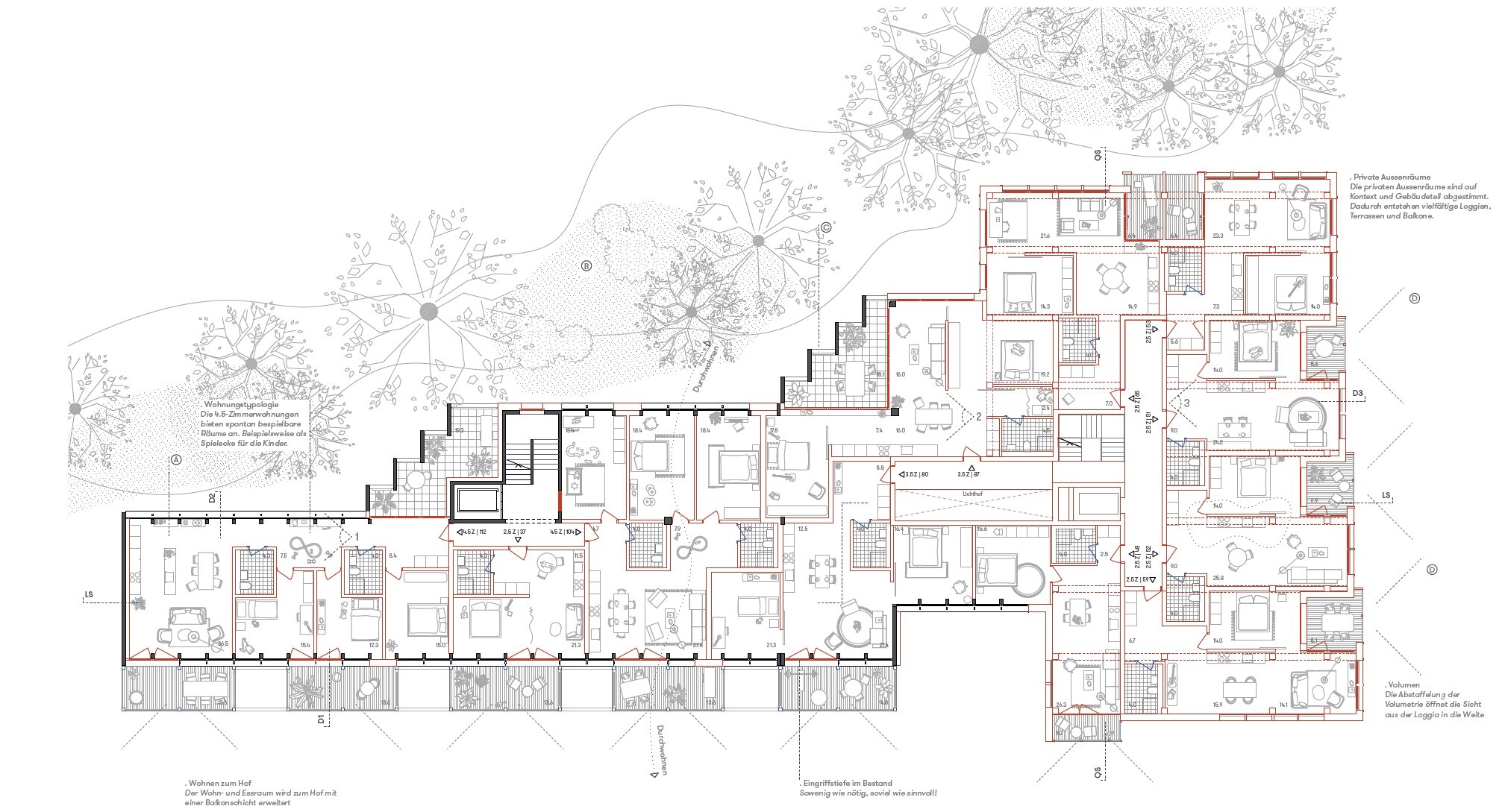 Studienauftrag Rennbahnklinik, Muttenz: