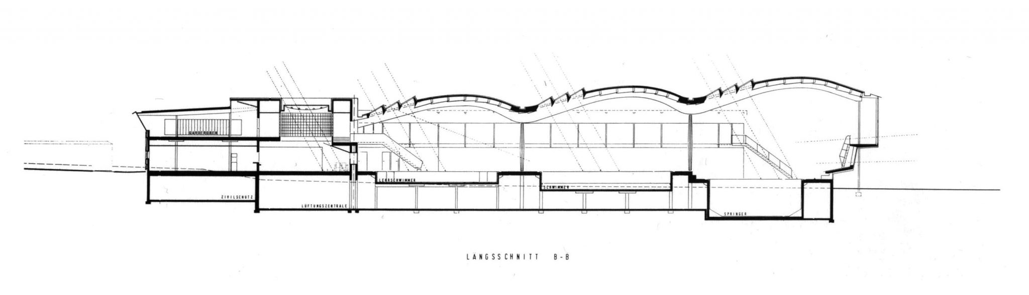 Das Haus im Schnittt: In Rot die Aufstockung © Wohnstadt