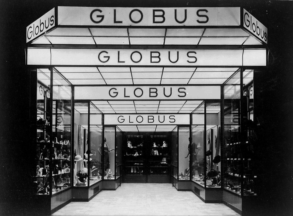 Globus Basel, Eingang, 1932 © Photographisches Institut der ETH Zürich