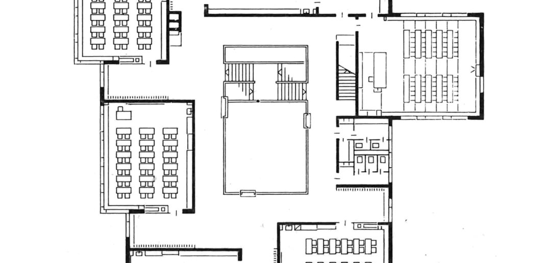 Grundriss Schulhaus Neumatt, Aesch