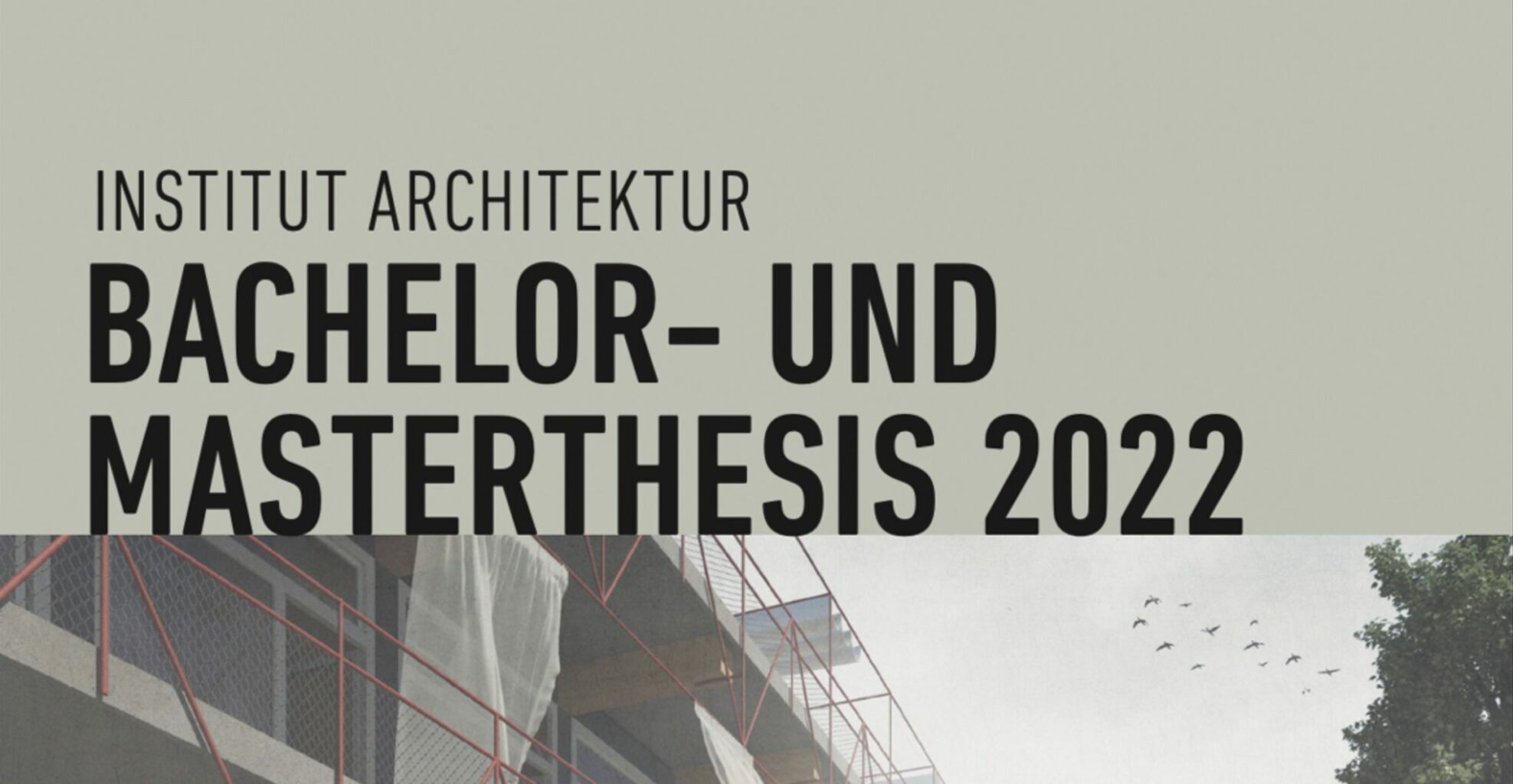 Diplomausstellung Bachelor Und Master 2022 - ArchitekturBasel