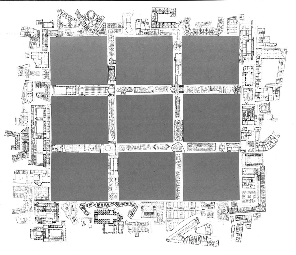 Collage: Baukultur als Fundament als Fundament der Stadt © Alvara Dalbeloch