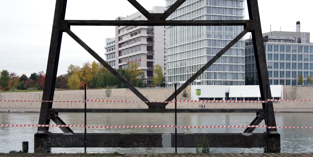 Blick über den Rhein zum Novartis Campus © Architektur Basel