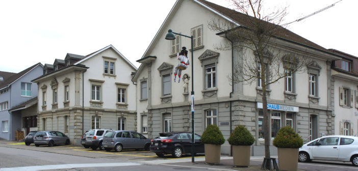 Ehemaliges Restaurant Eckstein (vorne) und Wohnhaus Häfelfinger (hinten), Sissach © Architektur Basel