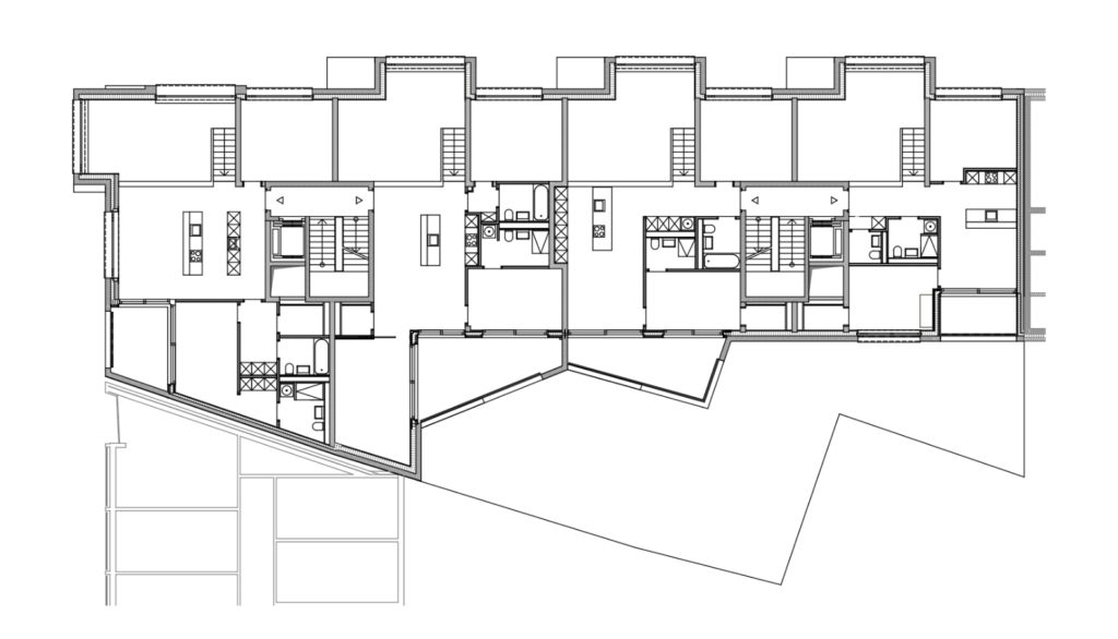 Grundriss 3. Obergeschoss © Luca Selva Architekten