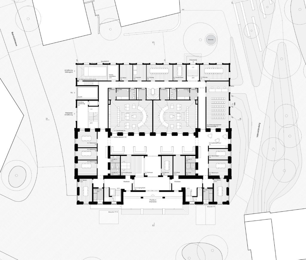 Erdgeschoss / «THEMIS» (1) © Herzog Architekten, Zürich