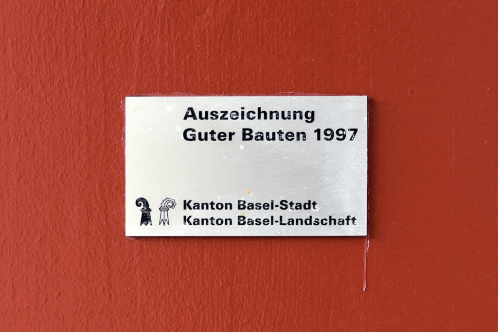 Hat die Jury 1997 überzeugt! © Simon Heiniger / Architektur Basel