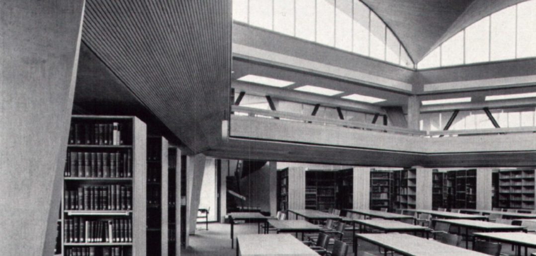 Universitätsbibliothek Basel (1962 - 68) von Otto Senn © P. und E. Merkle, Basel