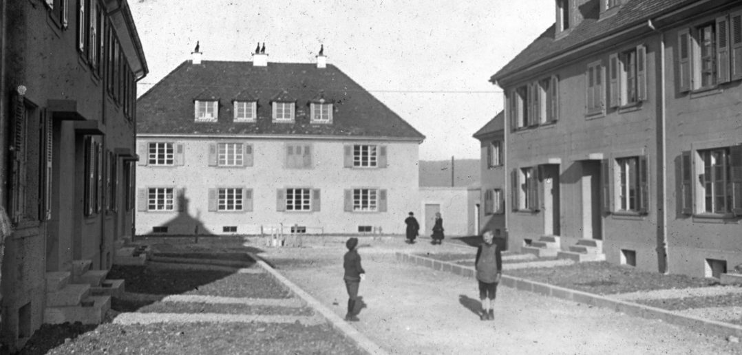 Wohnplatz im Freidorf anno 1921 © Siedlungsgenossenschaft Freidorf