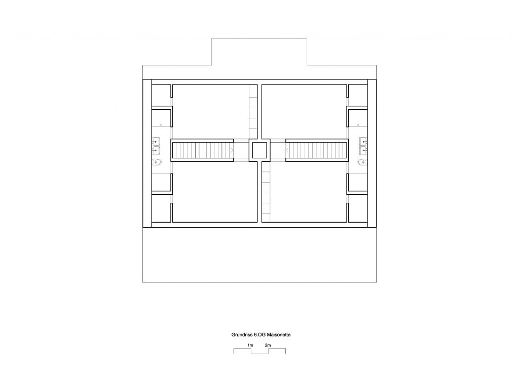 Grundriss | Aufstockung Drahtzugstrasse © Lukas Raeber